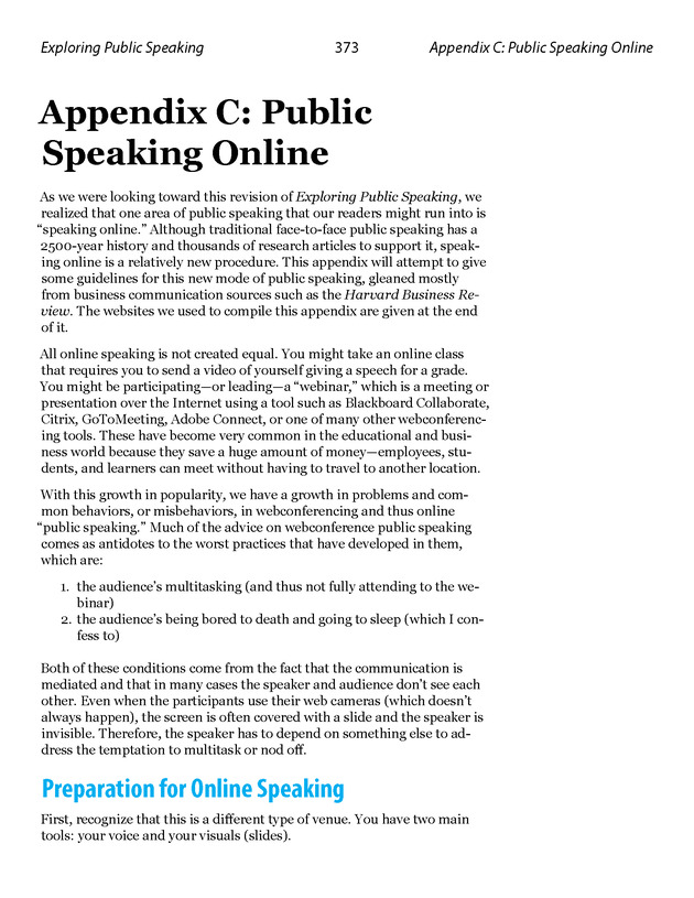 Exploring Public Speaking - Page 373